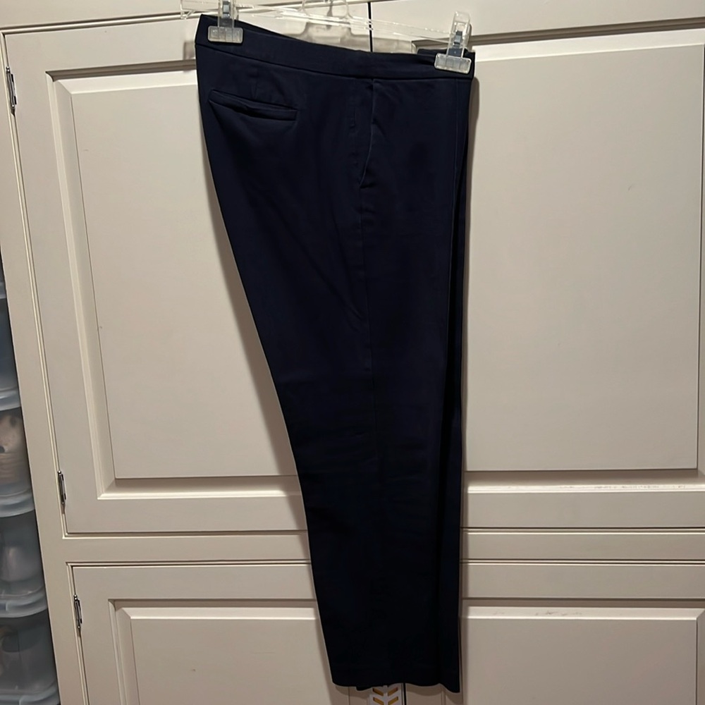 J. JILL NAVY PREMIUM BI-STRETCH PANTS
